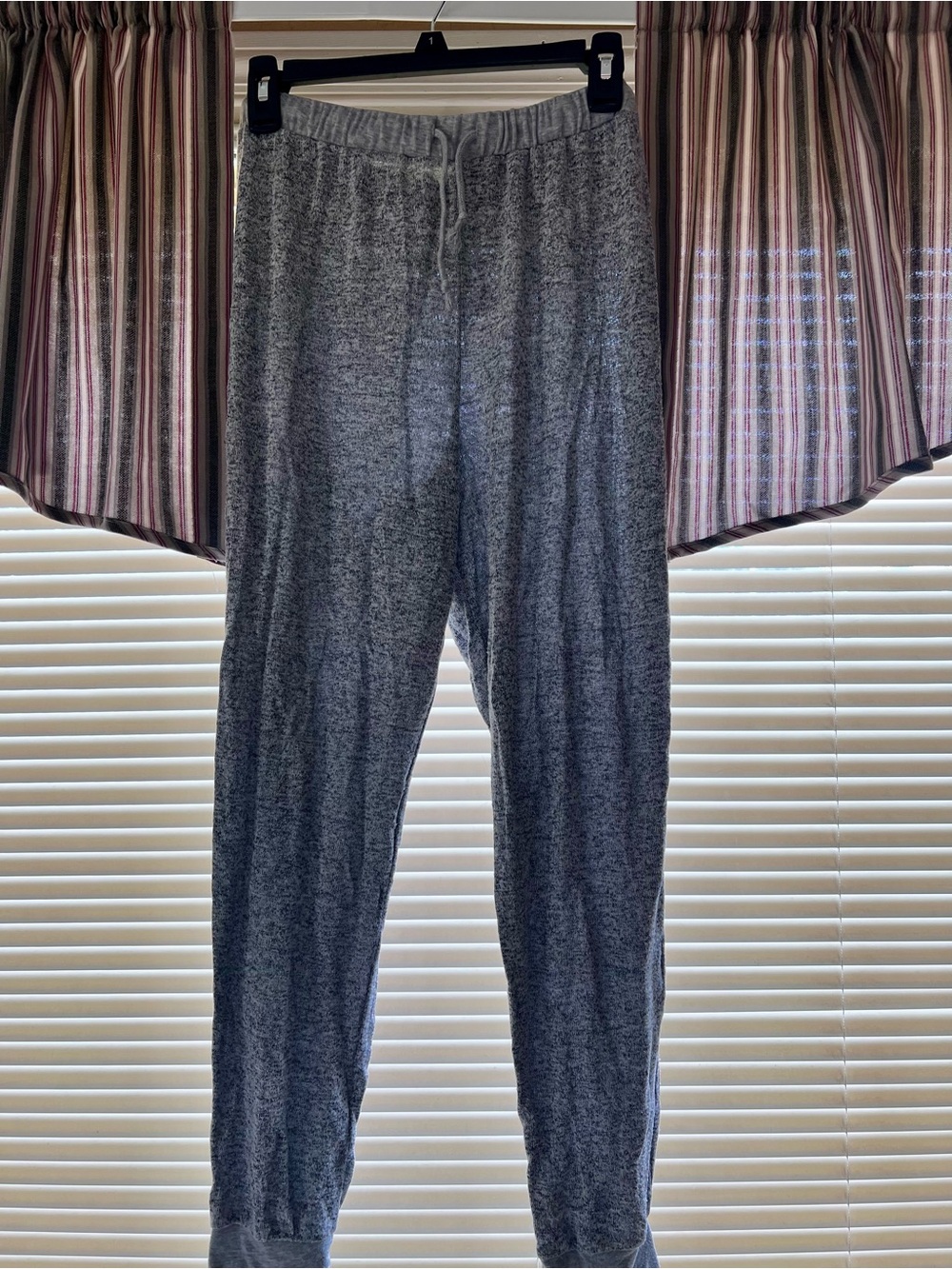 Pink Rose Heather Gray Jogger Pants - Women's Drawstring Track Pants